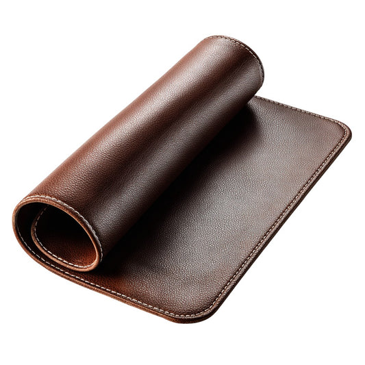 Dual-Sided Premium PU Leather Desk Mat