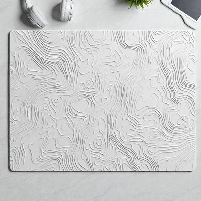 Topographic Design XL Desk Mat